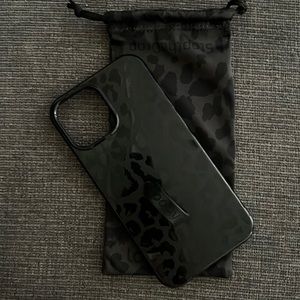 iPhone 12 Pro Max black loopy case